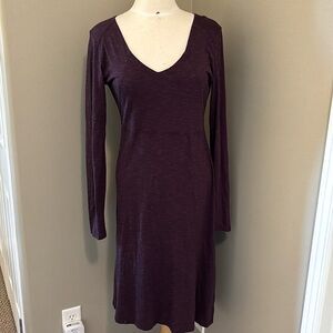 Horny Toad Long Sleeve Purple Dress Size Small